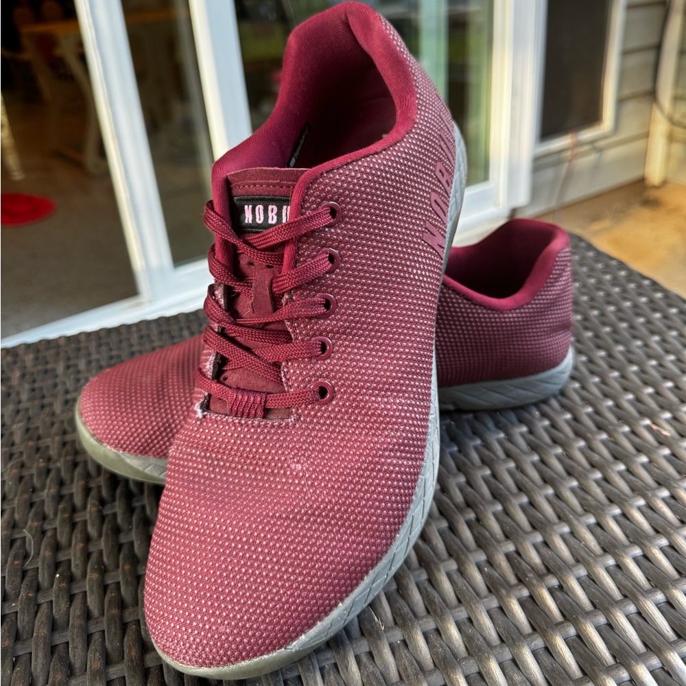 Men’s NoBull Trainers - Red Leather